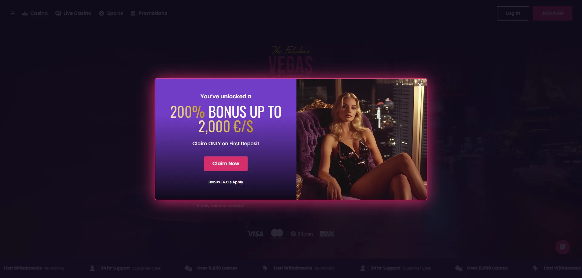 Vegas Now Casino VIP-Stufen – von Einsteiger bis Elite
